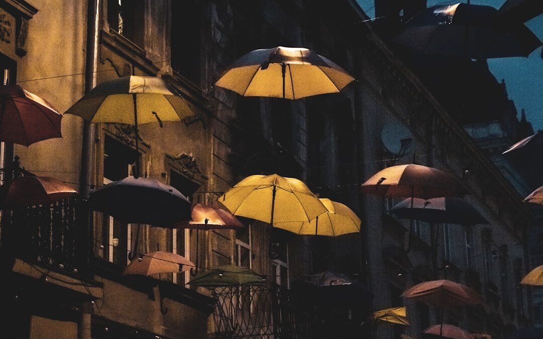 الراحة النفسية والجمال البصري في وجود المظلات