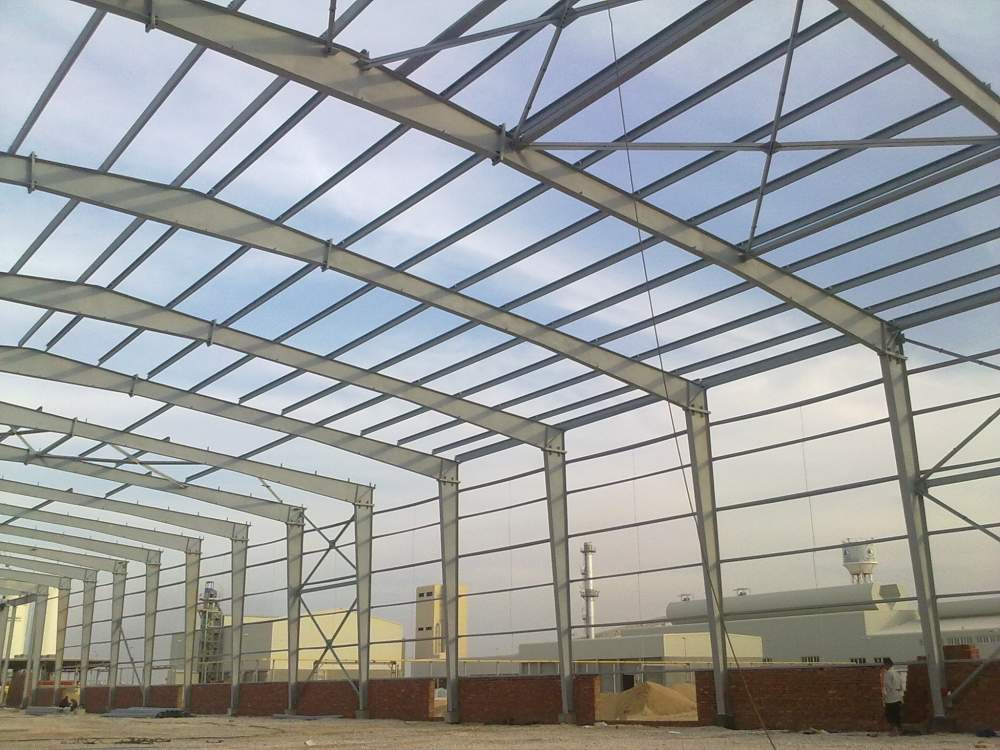 تركيب هناجر ومستودعات