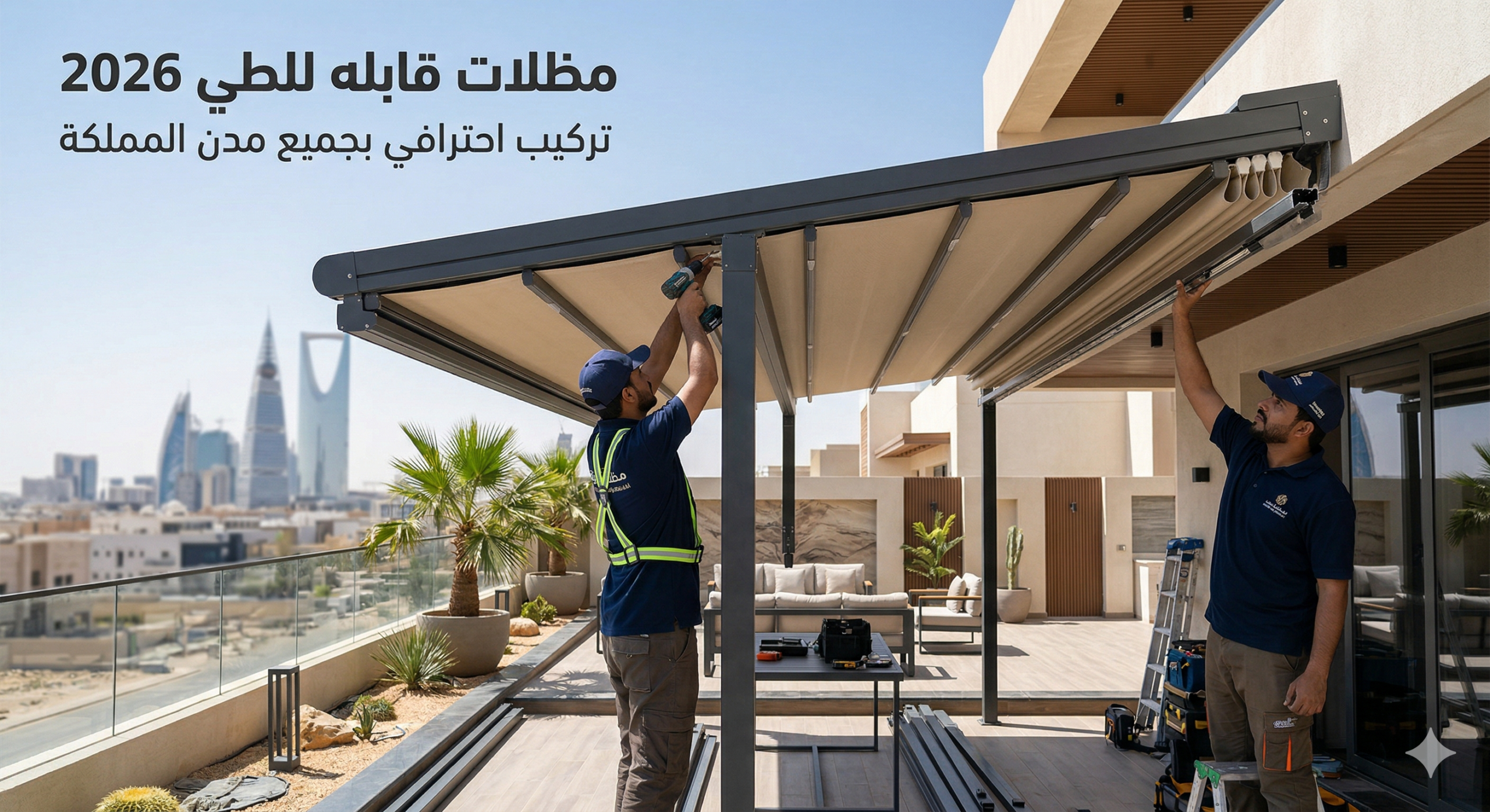 مظلات قابله للطي 