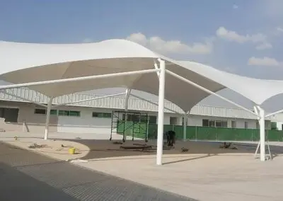 تركيب مظلات المدارس