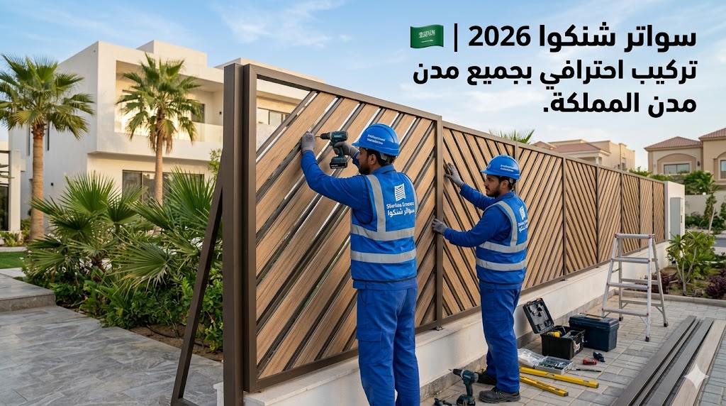 سواتر شنكوا  2026 | تركيب احترافي بجميع مدن المملكة